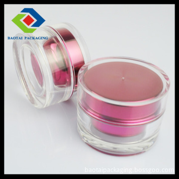 20ml recyled cosmetic packaging wholesale,pink cute jar for skin care,nail art